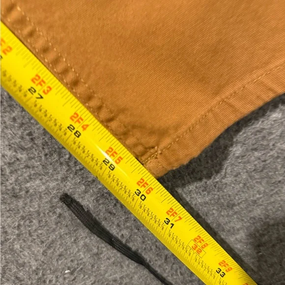 Carhartt Rugged Flex Canvas Work Pants Womens 12 brown Relaxed Carpenter BN5113 - Picture 6 of 12